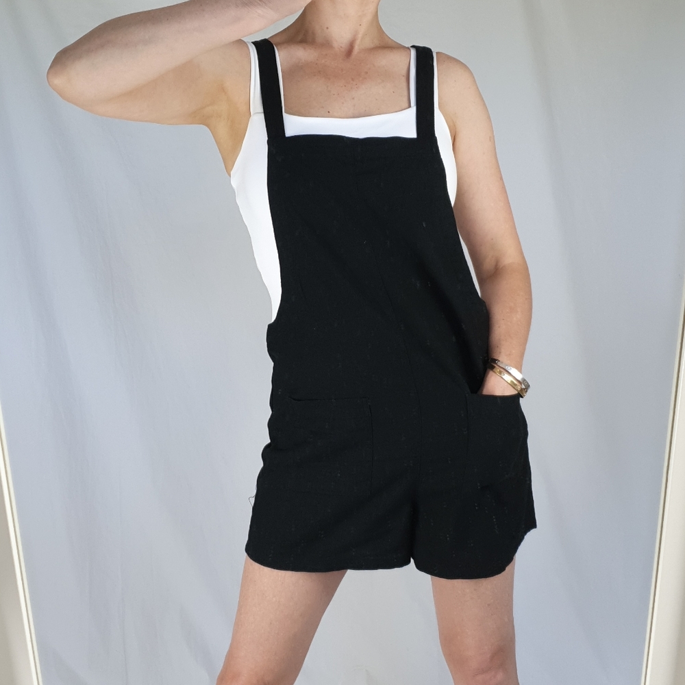 Black romper jumpsuit size 2
